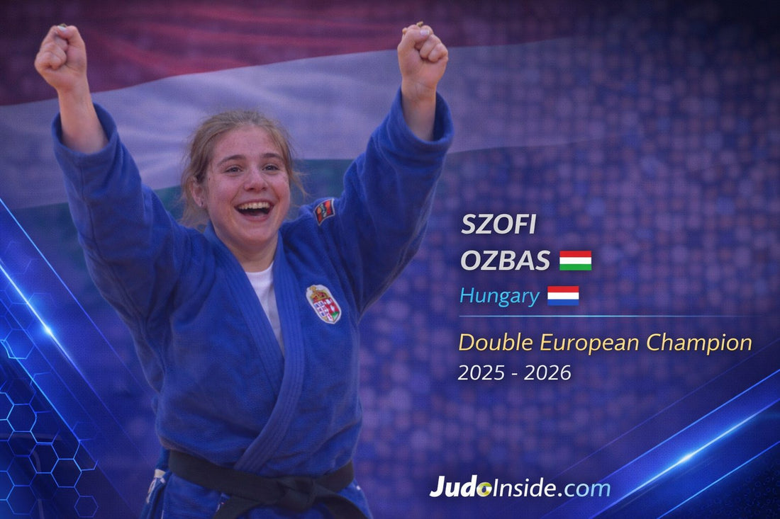 52 seconds to control: Szofi Özbas keeps her grip on Europe’s -70 kg crown