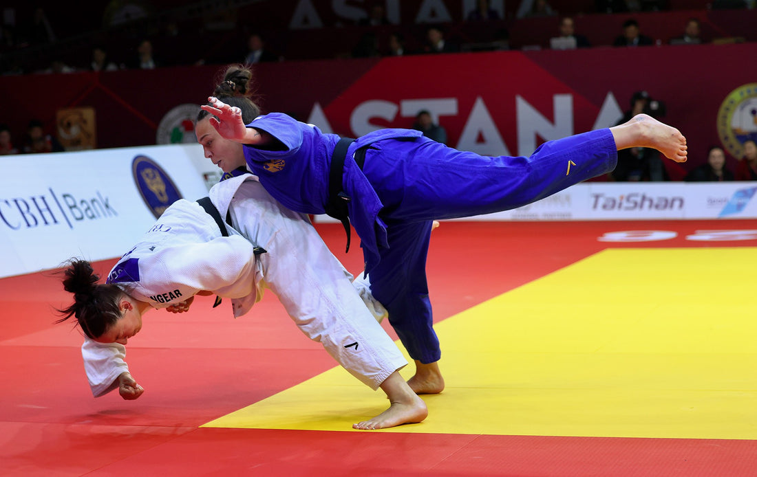 Germany’s grip on -78 kg shines again as Astana final goes to Anna Monta Olek - Image: IJF / International Judo Federation