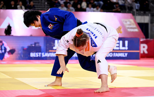 Late pressure decides -63 kg final as Haruka Kaju edges Joanne Van Lieshout in Mongolia - Image: IJF / International Judo Federation