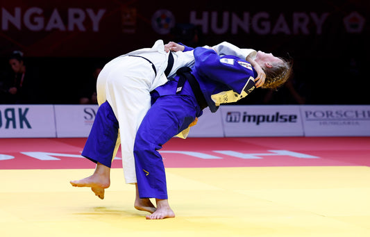 Petrunjela Pavić’s Sumi-gaeshi Seals -78 kg Crown - Image: IJF / International Judo Federation