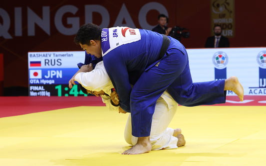 Bashaev’s Seoi-otoshi Closes Qingdao Heavyweight Show - Image: IJF / International Judo Federation