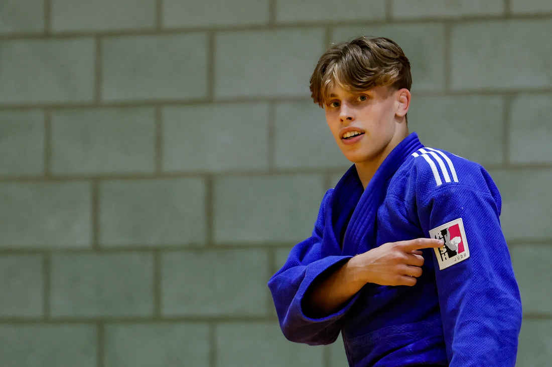 Alfie Mitchell Delivers a Clean Sweep for Gold on Home Tatami - Image: EJU / European Judo Union