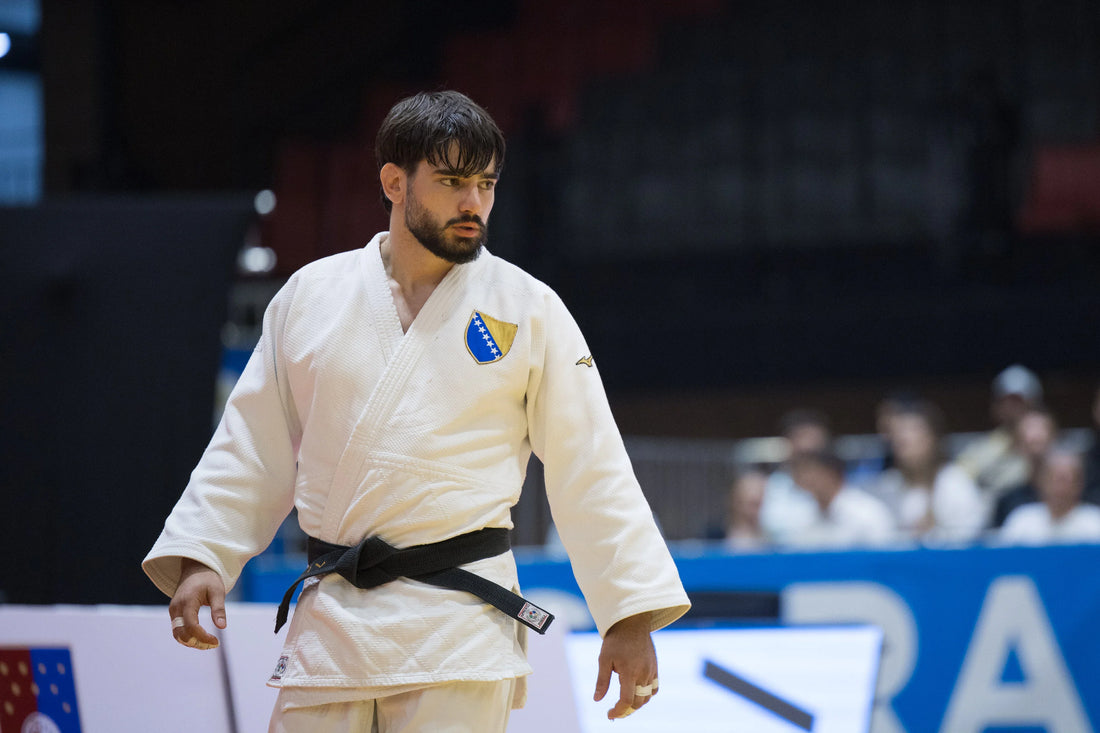 Golden Score Drama Ends with Mustafa Hebib’s Breakthrough in Sarajevo - Image: EJU / European Judo Union