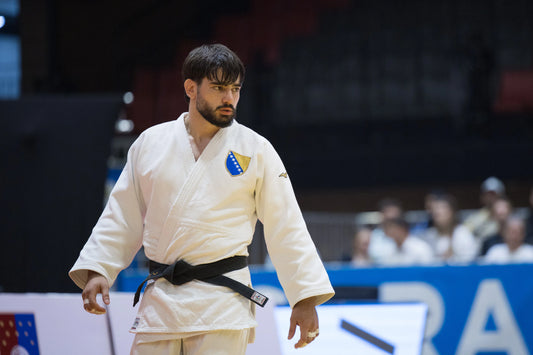 Golden Score Drama Ends with Mustafa Hebib’s Breakthrough in Sarajevo - Image: EJU / European Judo Union