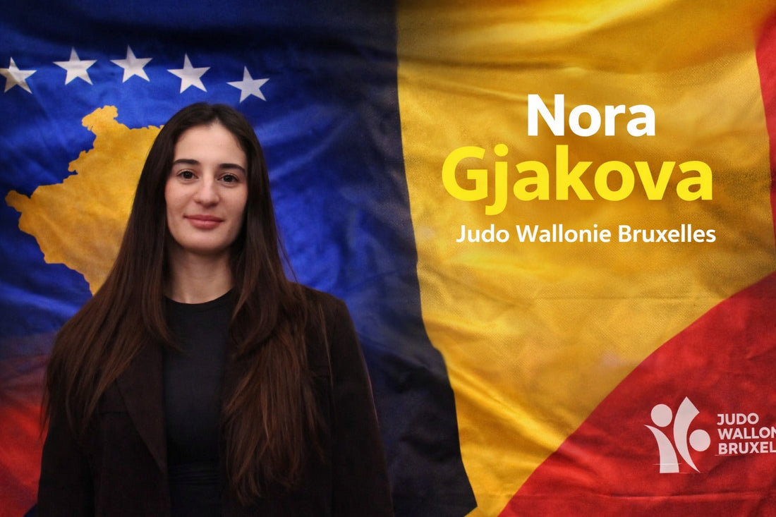 Nora Gjakova swaps the spotlight for the mat-side role in Wallonia