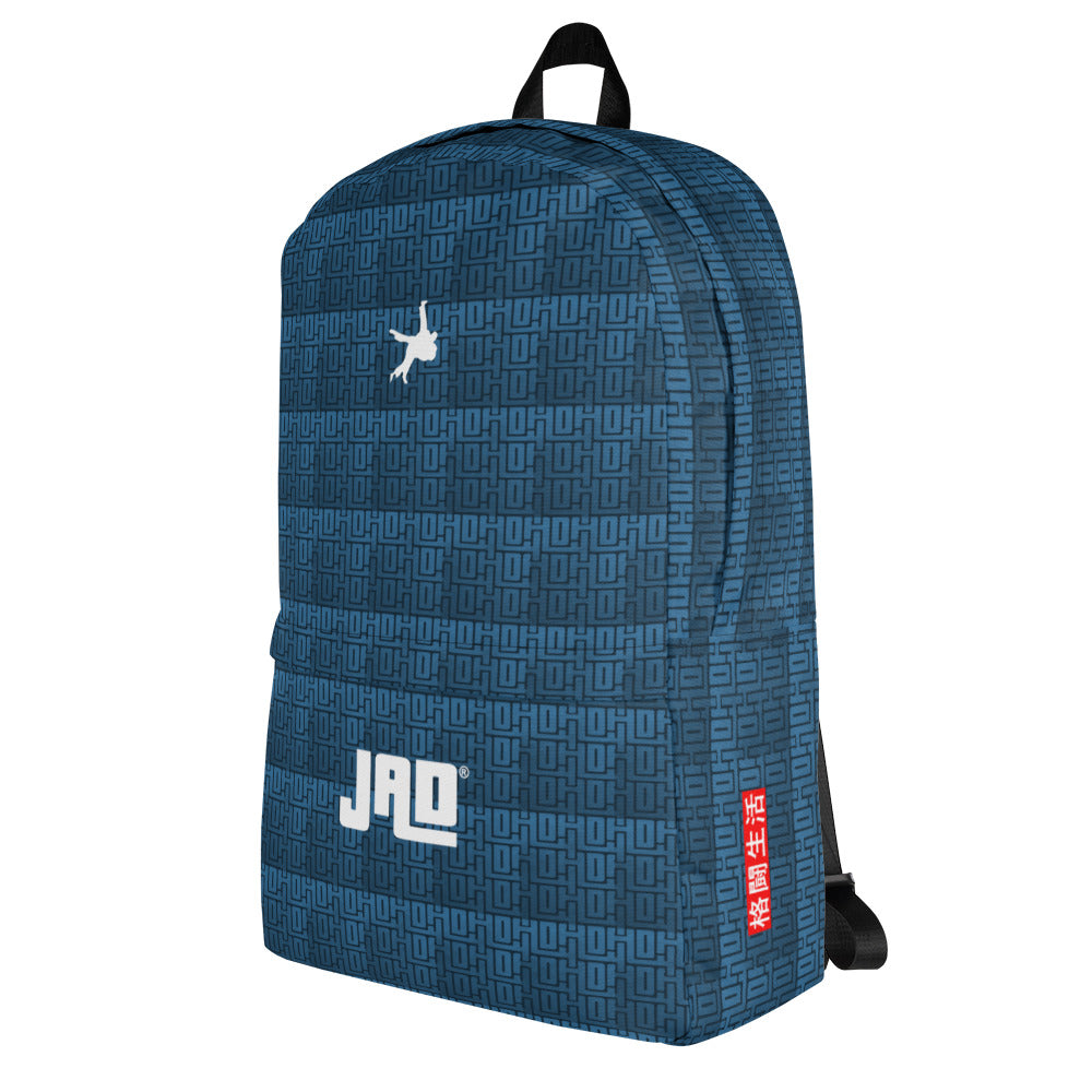 Backpack "JAD Pattern Blue"