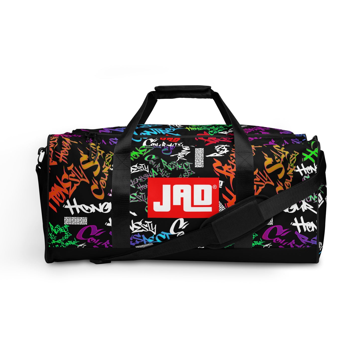 Duffle bag "Colorful Combat Values Graffiti Style"