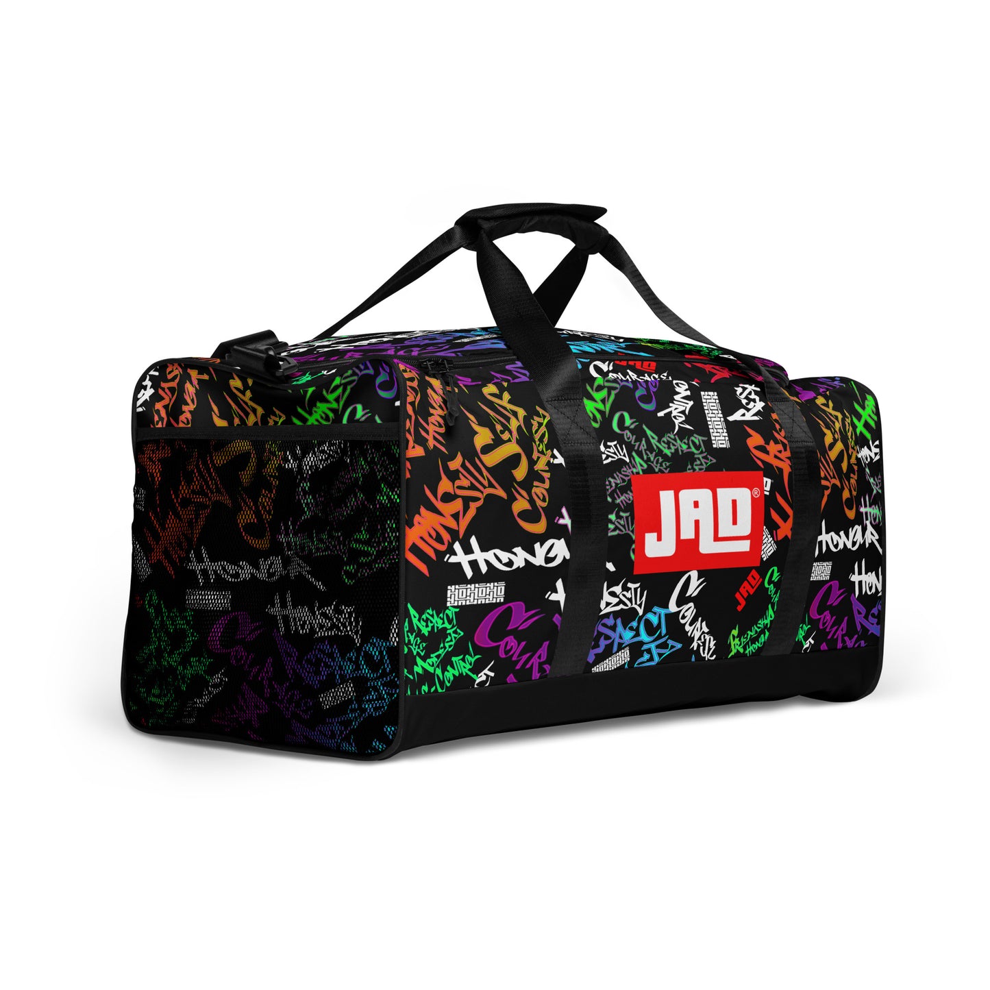 Duffle bag "Colorful Combat Values Graffiti Style"