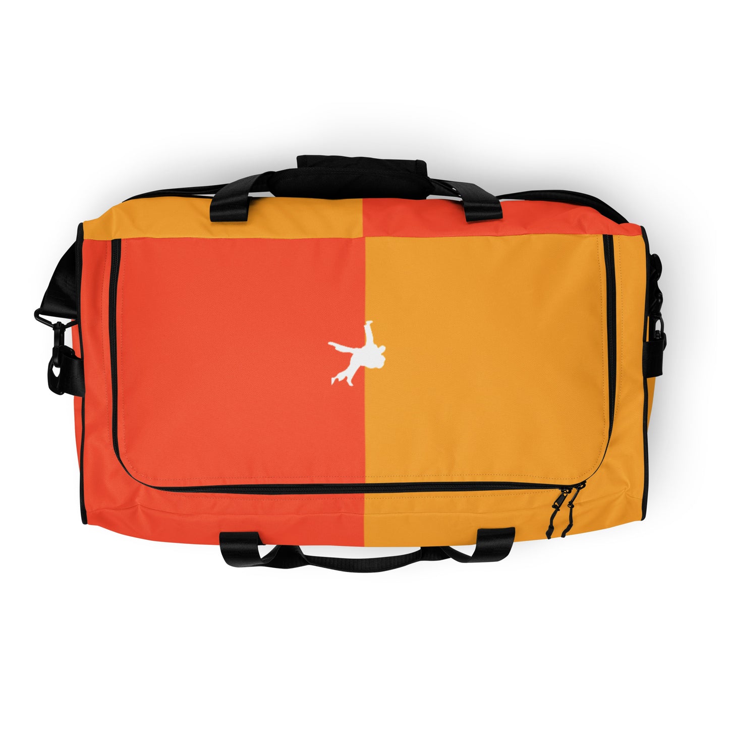 Duffle bag "Orange is the new Yellow"