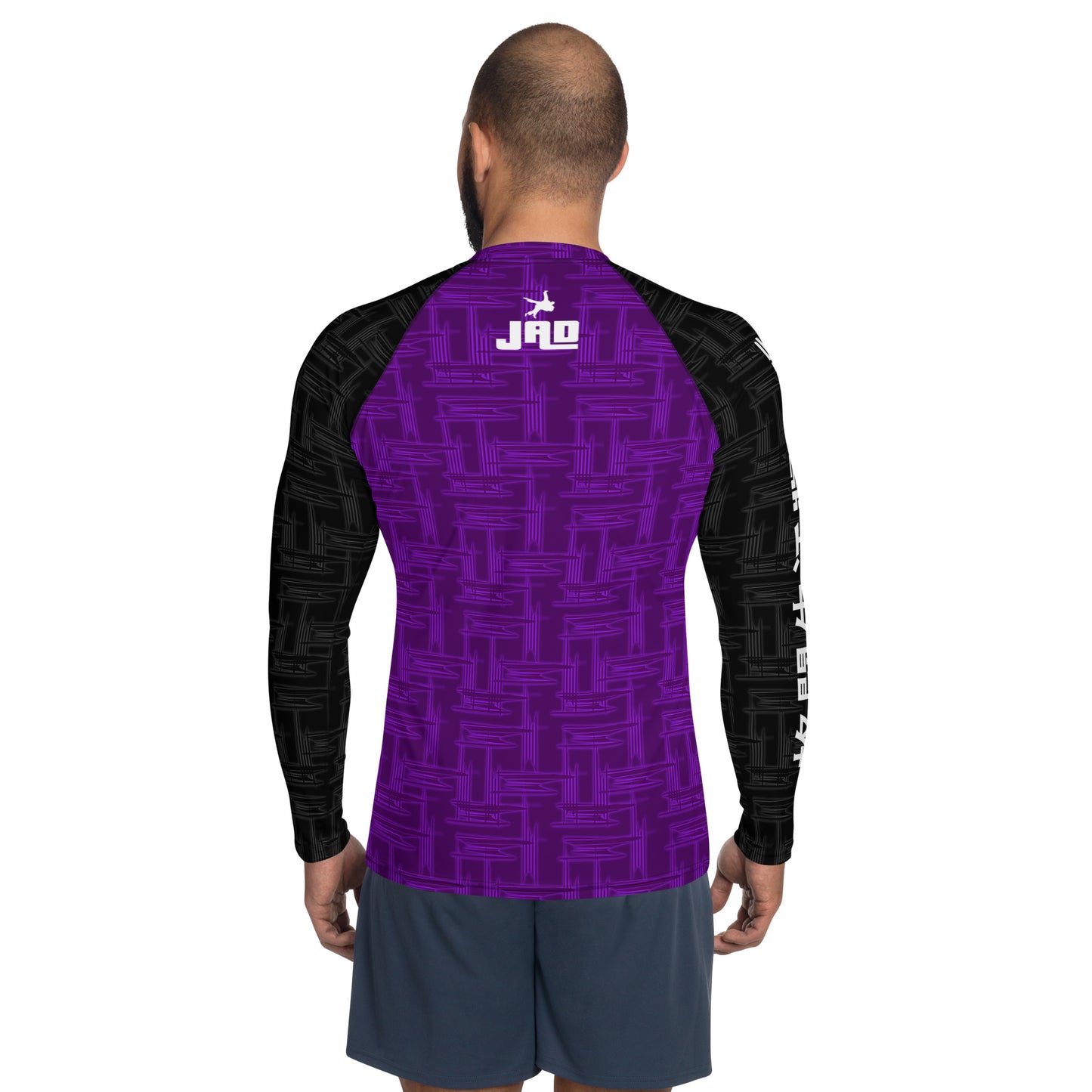 Ultimate Rash Guard 'Athletic Fighter Purple' | JAD®