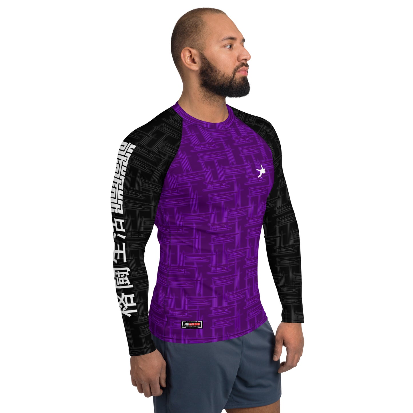 Ultimate Rash Guard 'Athletic Fighter Purple' | JAD®