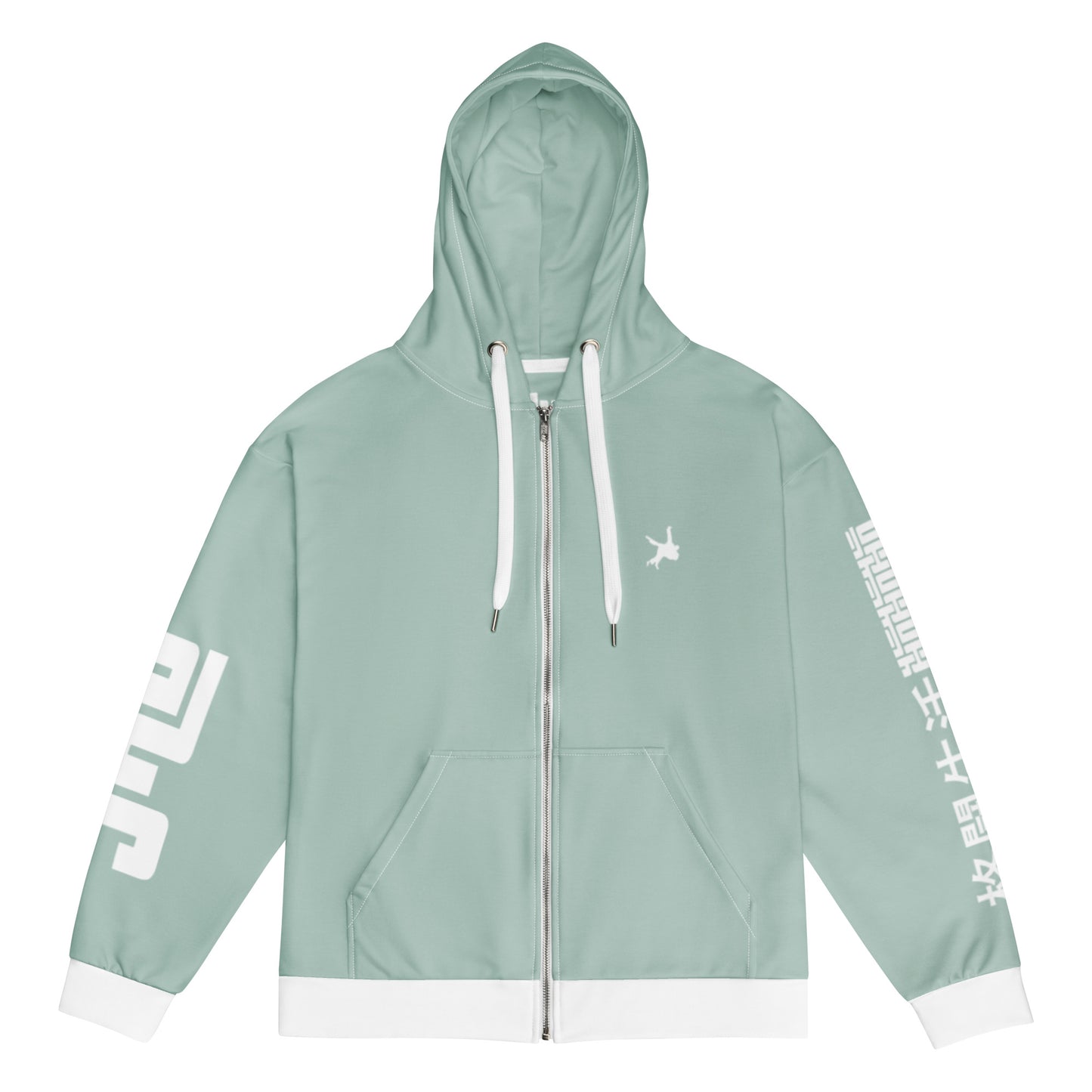 Zip Hoodie 'Pastel Green' | JAD®