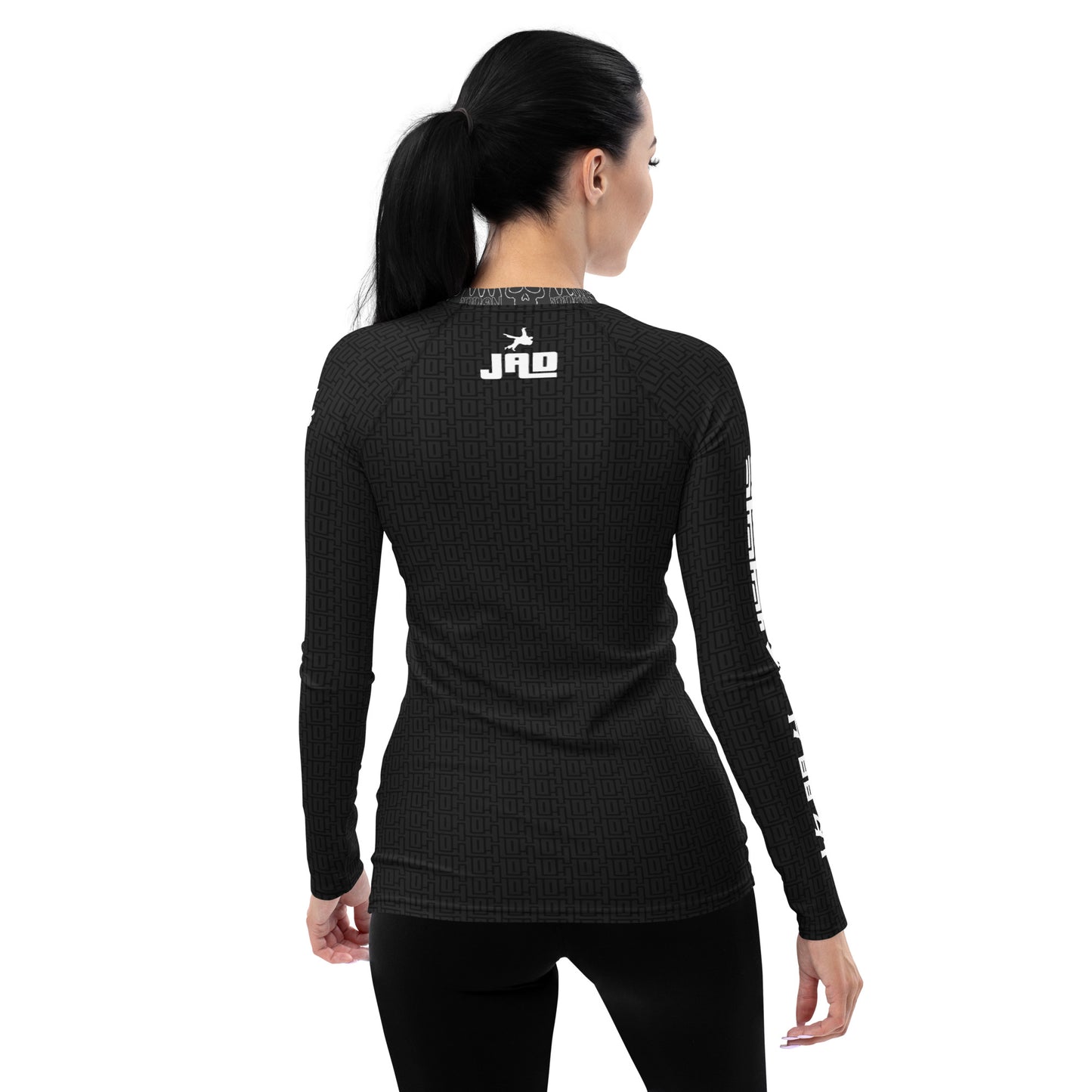 Ultimate Women's Rash Guard 'Ippon Skull Black' | JAD®