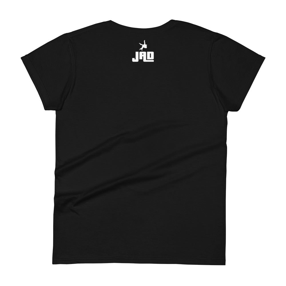 Women's t-shirt 'Spinning Judo Letters' | JAD®