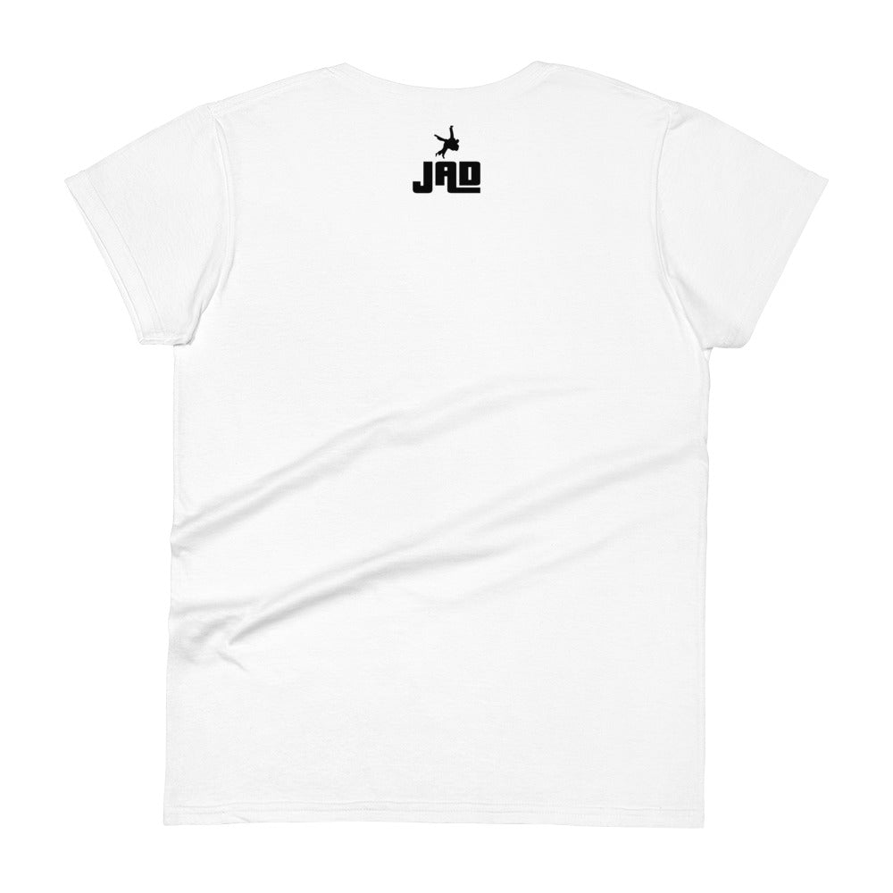 Women's t-shirt 'Funny Bunny Shadow Pink' | JAD®