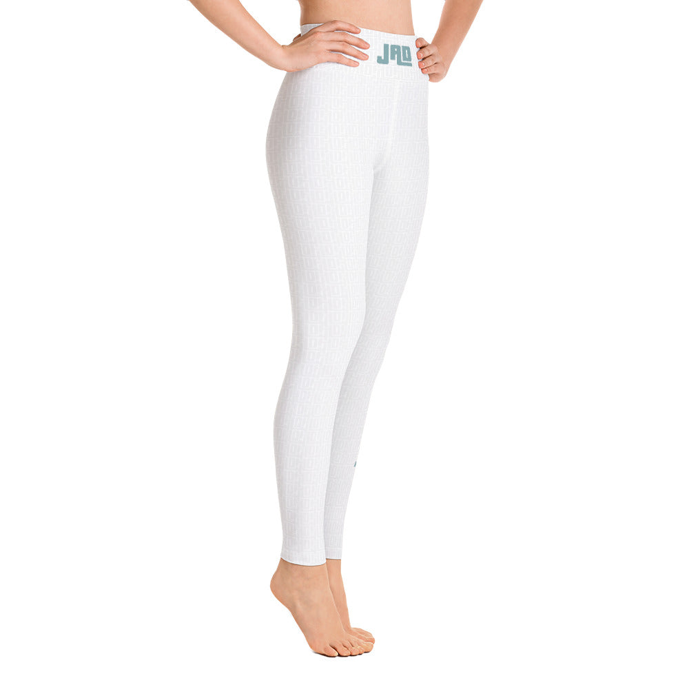 Leggings "White JAD Fighting Lifestyle"