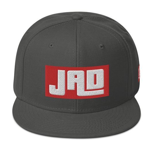 Otto Cap "JAD Label Respect Gray" Flat Stick