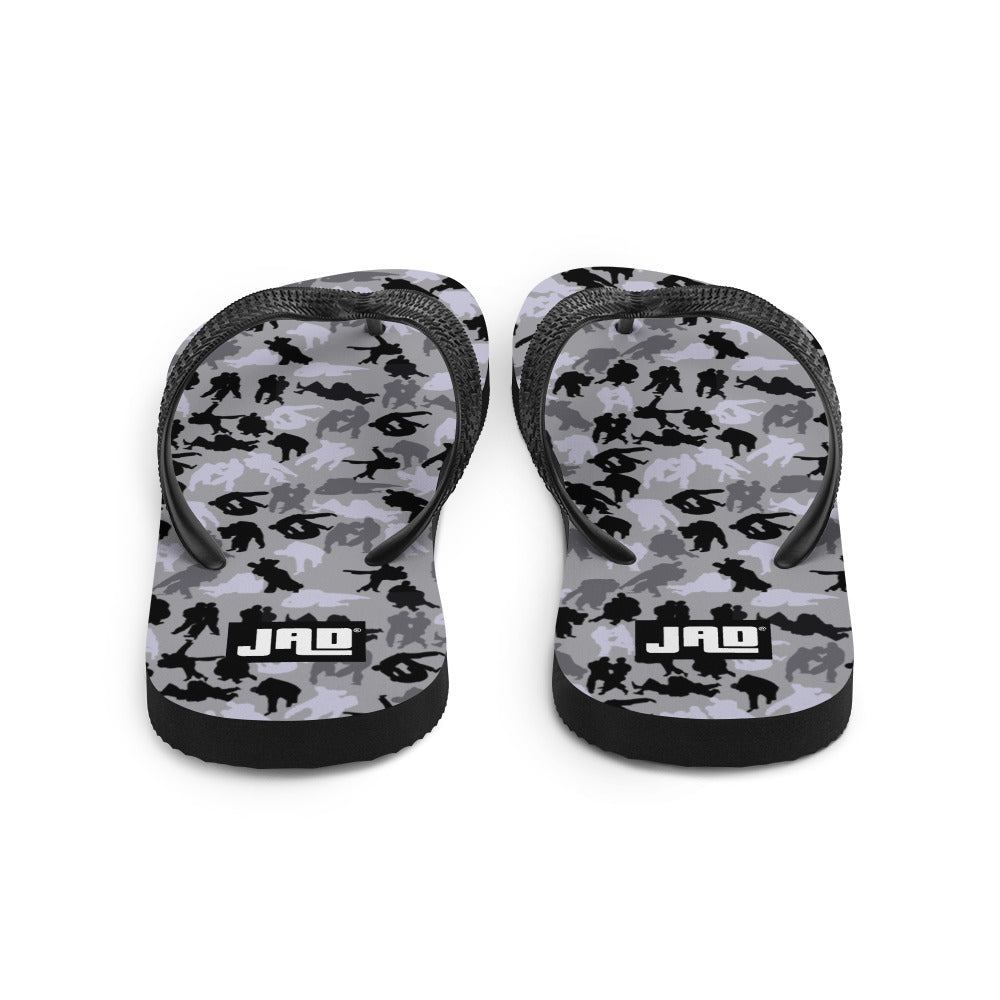 Flip-Flops "Throw Camouflage  Black & White"