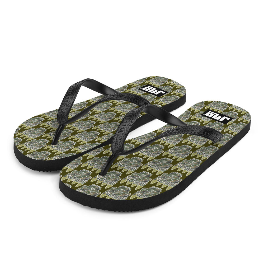 Flip-Flops "Ippon Judo Skull"