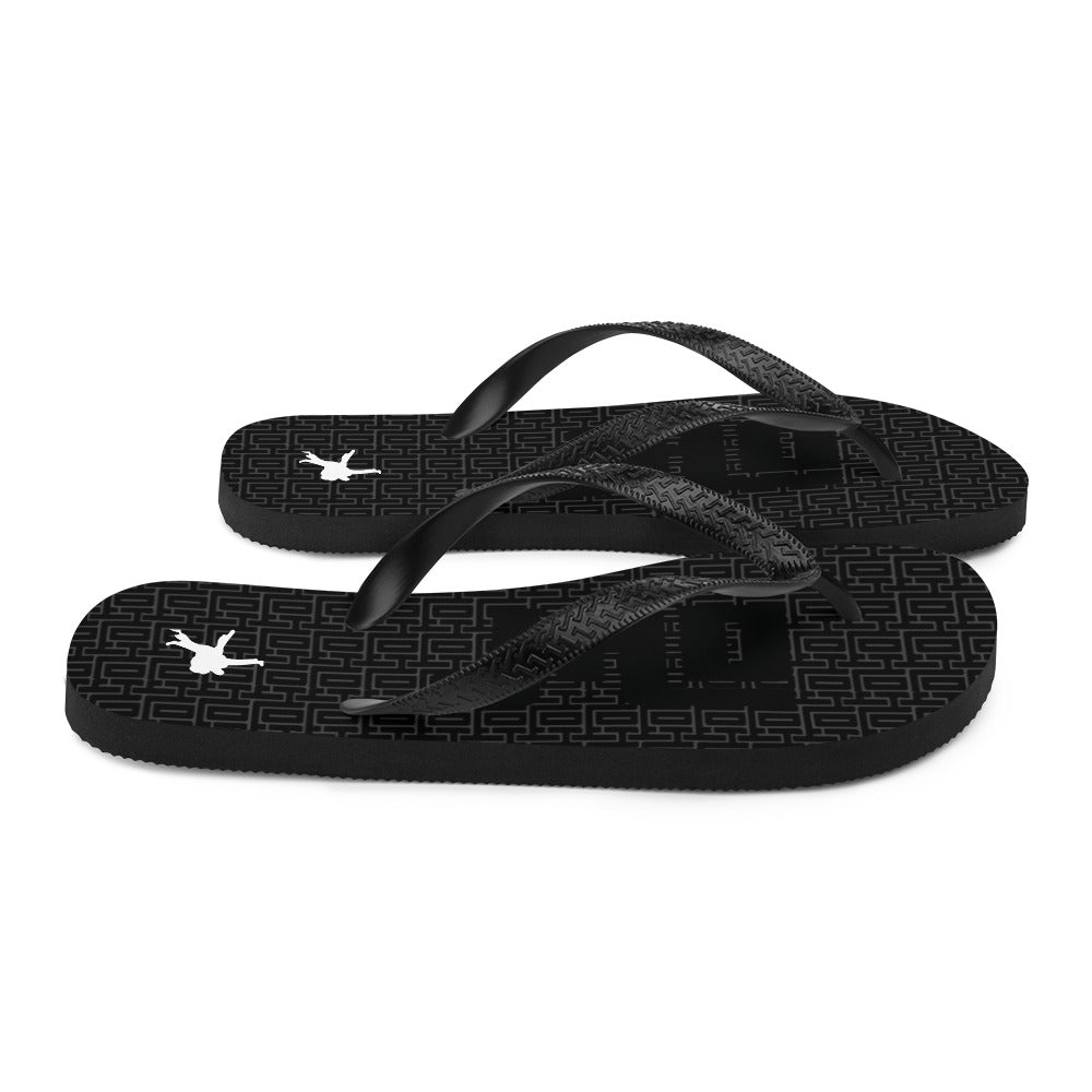 Flip-Flops "JAD Pattern Black"