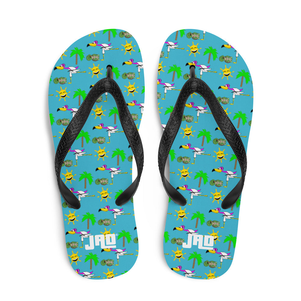 Flip-Flops "Funny Judo Flamingo"