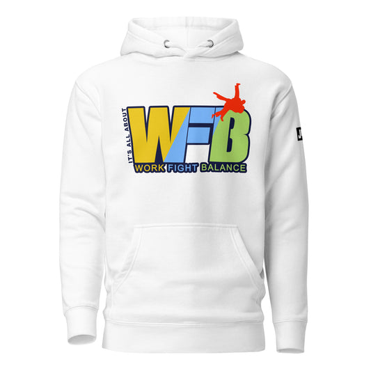 Hoodie 'Work Fight Balance Green' | JAD®