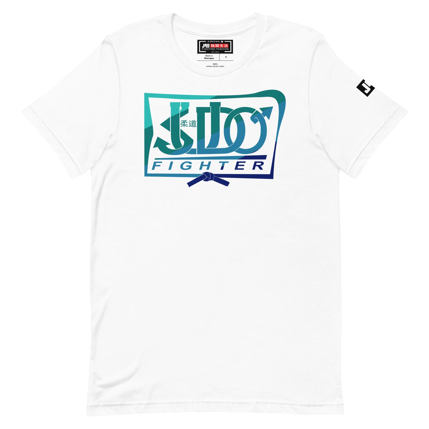 T-Shirt 'Judo Fighter Blue' | JAD®