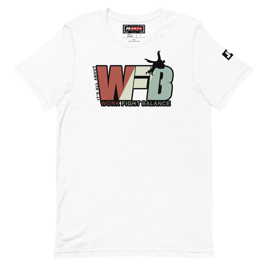 T-Shirt 'Work Fight Balance Creme' | JAD®